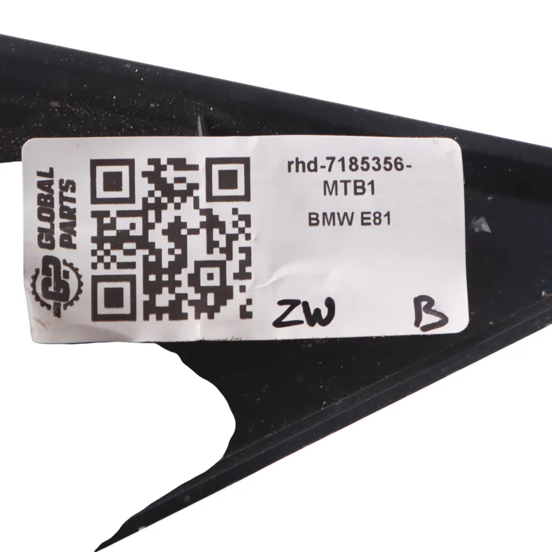 Wing Mirror BMW E81 E82 E88 Heated Right O/S Montegoblau Montego Blue - A51  - SKU rhd-7185356-MTB1 - Part number 7185356