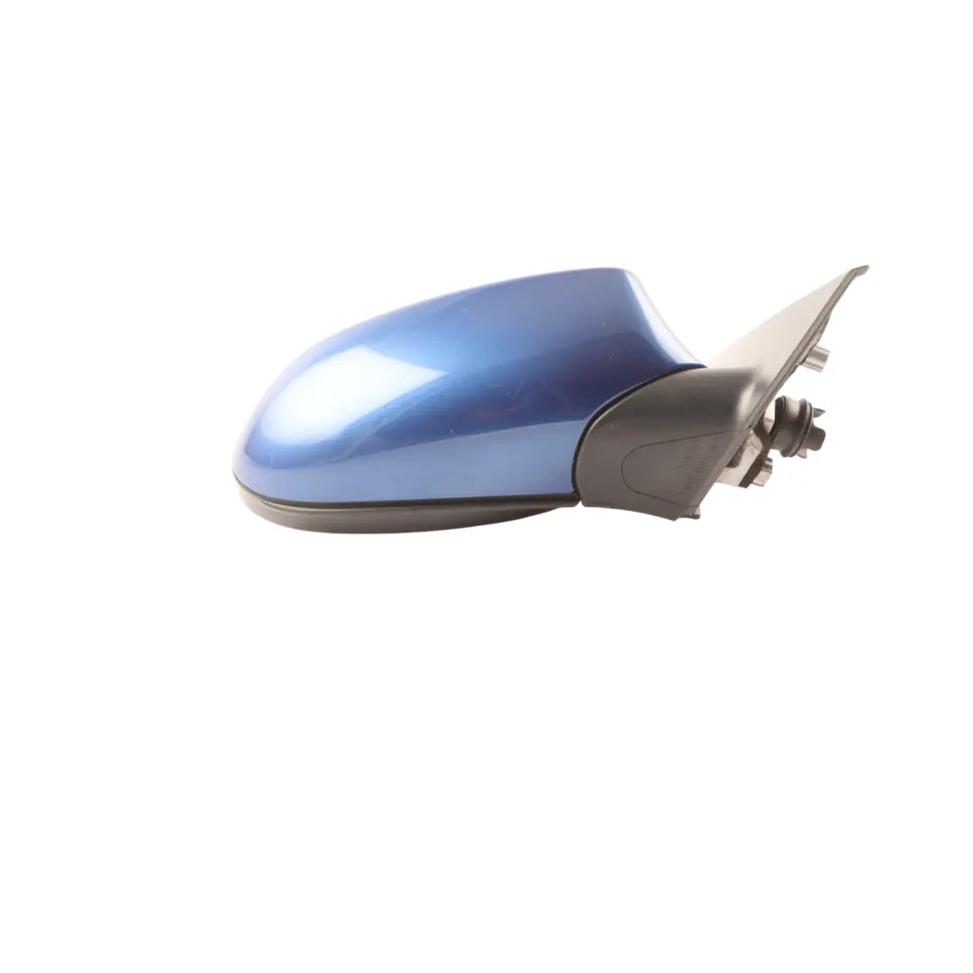Wing Mirror BMW E81 E82 E88 Heated Right O/S Montegoblau Montego Blue - A51  - SKU rhd-7185356-MTB1 - Part number 7185356