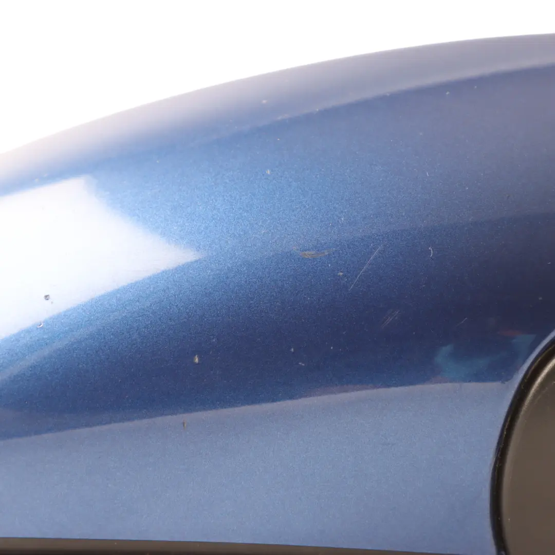 Wing Mirror BMW E81 E82 E88 Heated Right O/S Montegoblau Montego Blue - A51  - SKU rhd-7185356-MTB1 - Part number 7185356