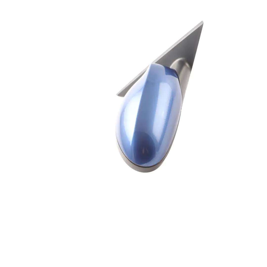 Wing Mirror BMW E81 E82 E88 Heated Right O/S Montegoblau Montego Blue - A51  - SKU rhd-7185356-MTB1 - Part number 7185356