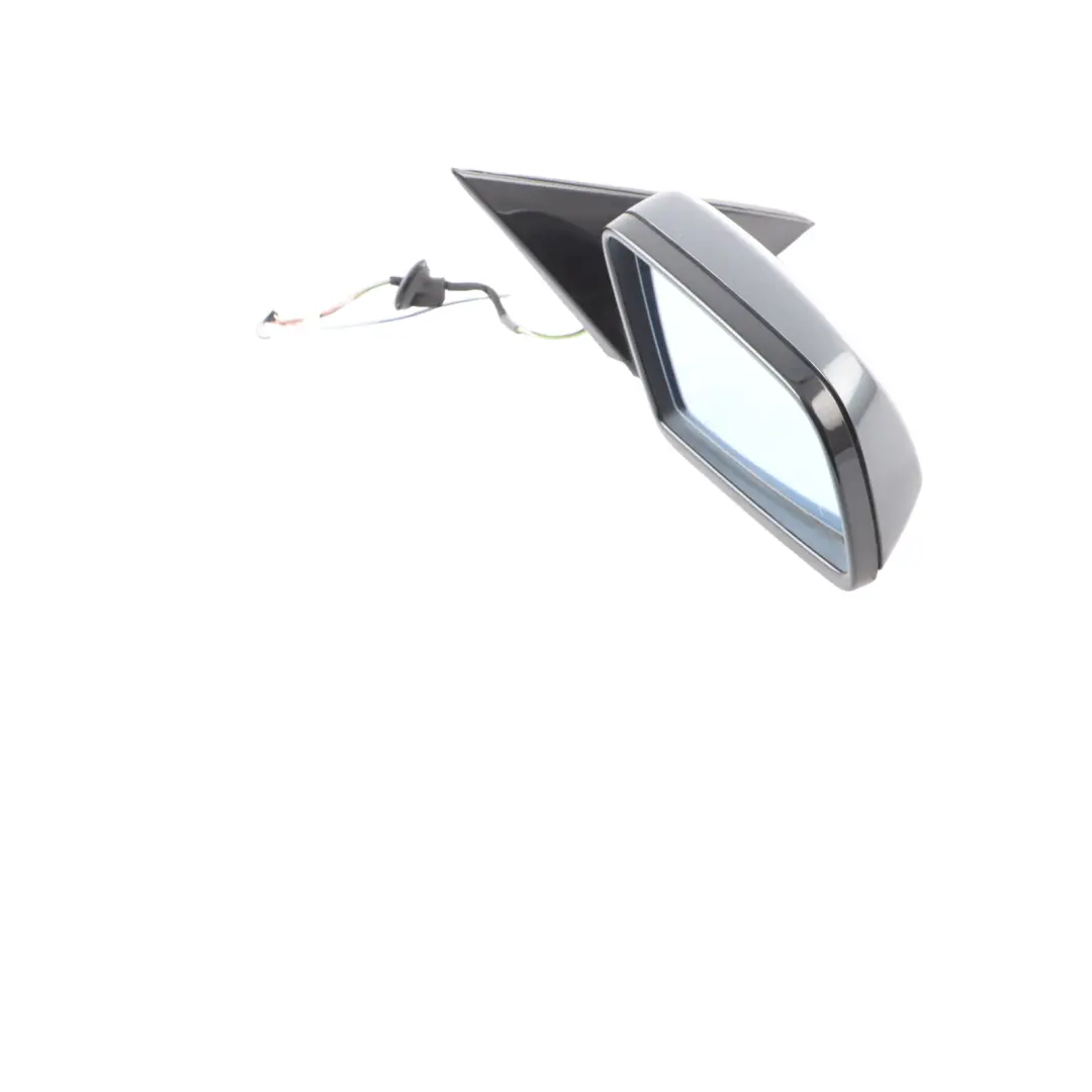 Wing Mirror BMW E60 E61 LCI M Sport Right O/S Heated Platingrau Metallic - A68