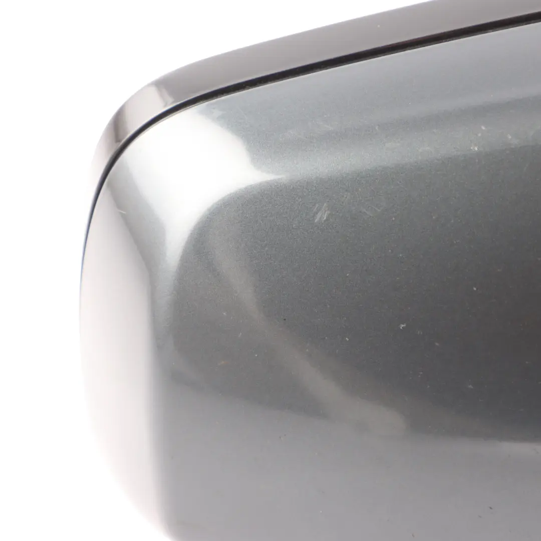 Wing Mirror BMW E60 E61 LCI M Sport Right O/S Heated Platingrau Metallic - A68