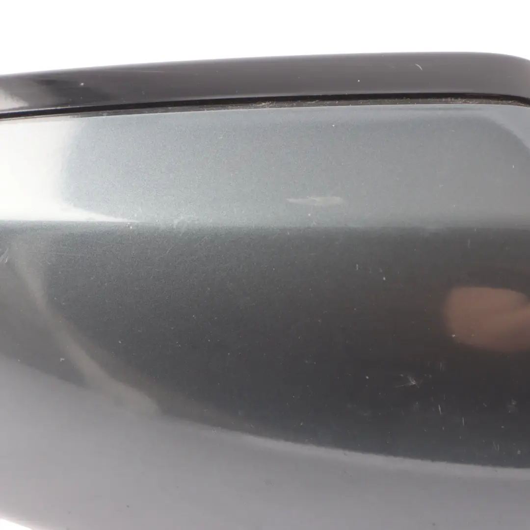 Wing Mirror BMW E60 E61 LCI M Sport Right O/S Heated Platingrau Metallic - A68