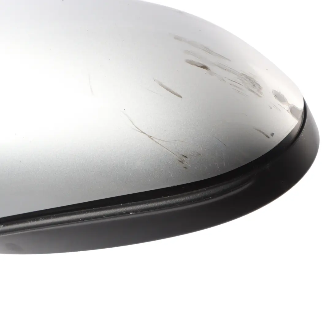 BMW E87 Heated Left Wing Mirror N/S Titansilber Silver - 354 5 Pins