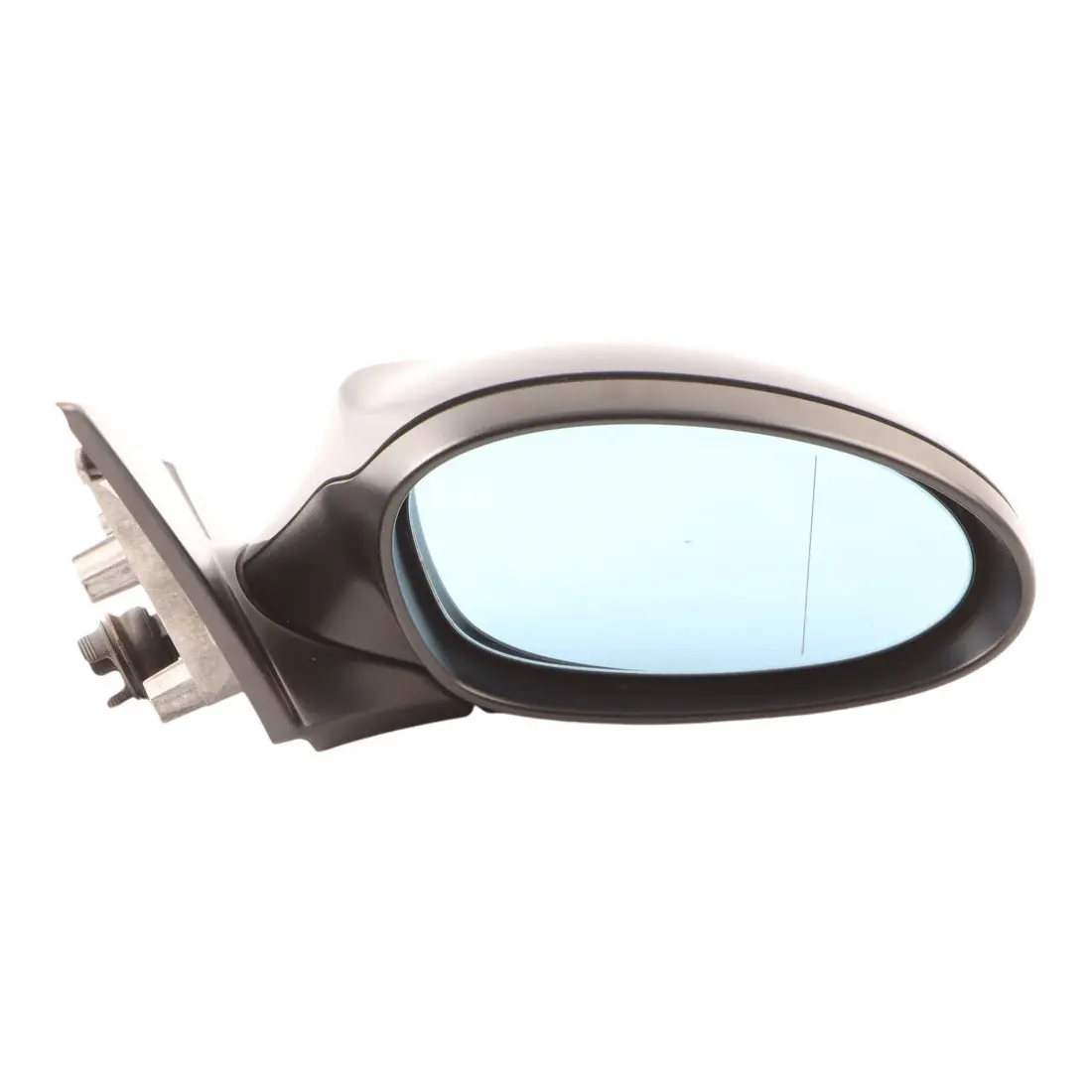 BMW E87 Power Fold Heated Wing Mirror Right O/S Nautikblau Uni A21