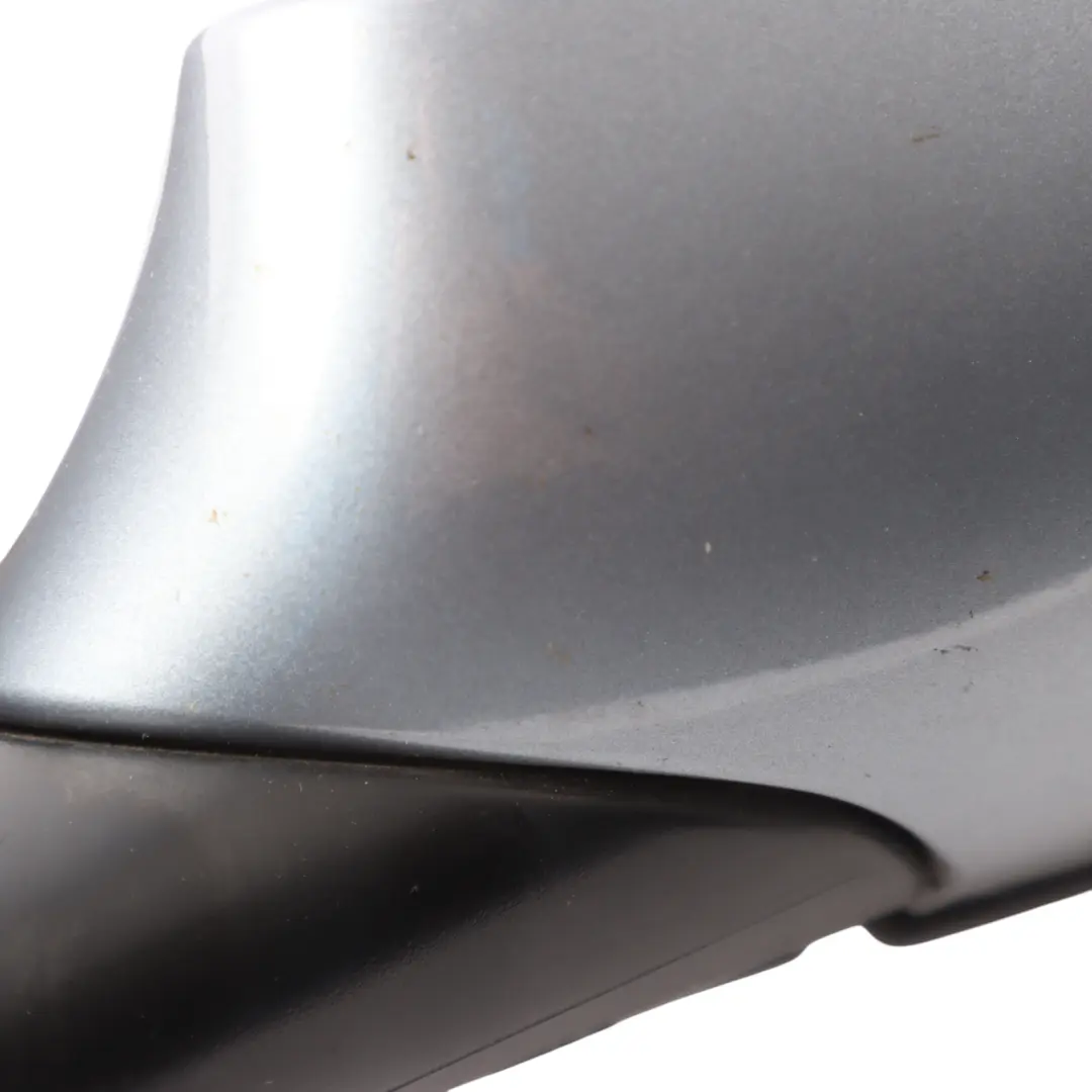 BMW 1 Series 1 E87 Power Fold Auto Dip Left Wing Mirror N/S Quarzblau Blue A18