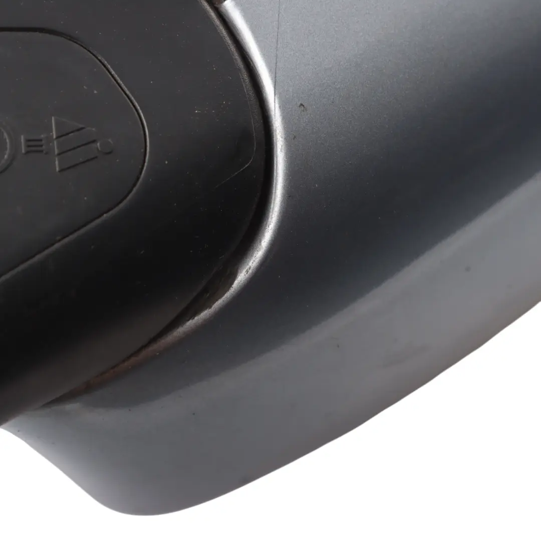 BMW 1 Series E87 Power Fold Auto Dip Right Wing Mirror O/S Quarzblau Quartz Blue