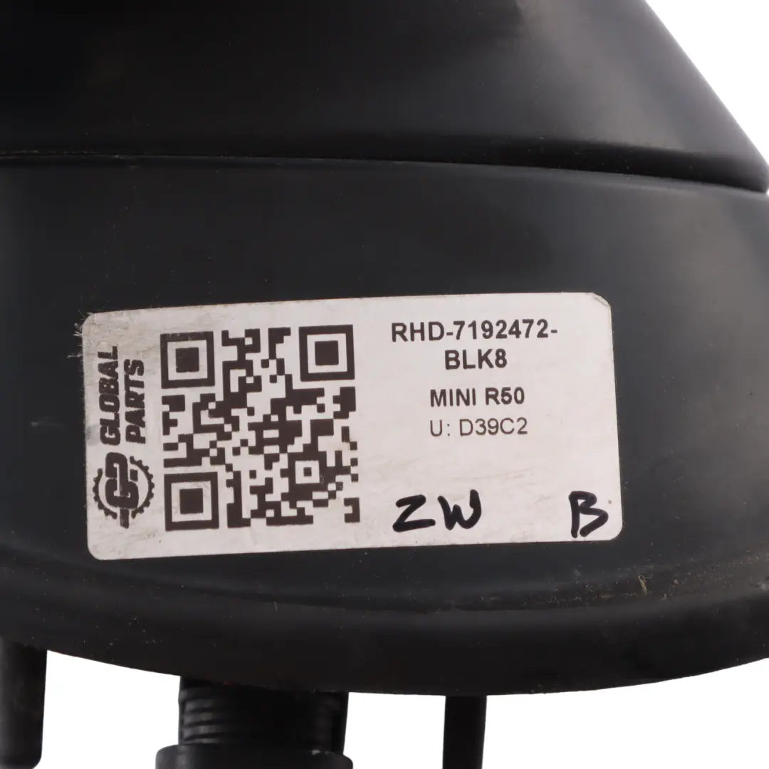 Wing Mirror Mini Cooper R50 R52 R53 Outside  Door Right O/S Black 5 Pins 7192472
