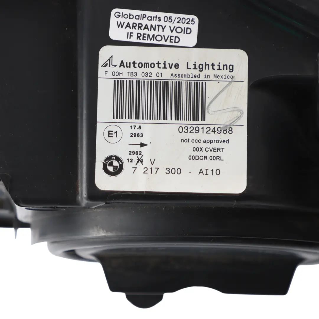 BMW X3 F25 Front Headlight Headlamp Xenon Lamp Light Right O/S 7217300