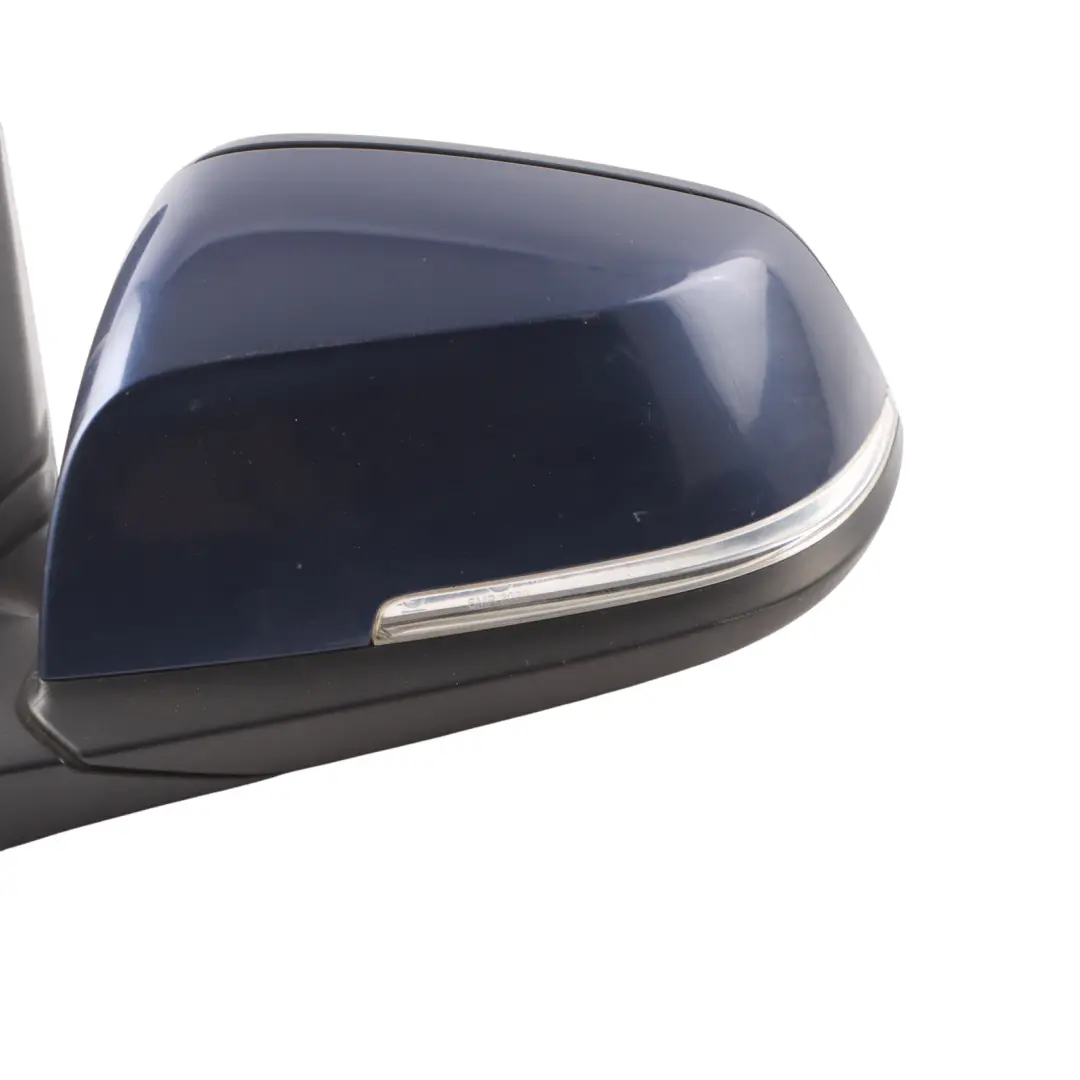  BMW 1 Series F20 LCI 1 Heated Left Wing Mirror N/S Tiefseeblau Deep Sea Blue
