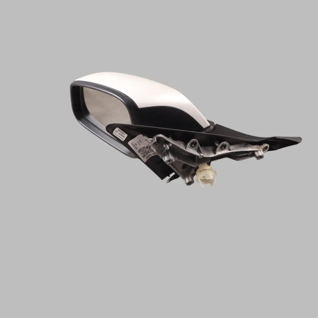 BMW F20 Wing Mirror Heated Door Left N/S Outside 6 Pin Mineral White - A96