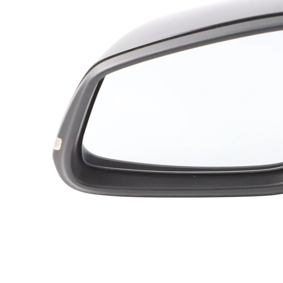 BMW F20 Wing Mirror Heated Door Left N/S Outside 6 Pins Schwarz 2 Black - 668