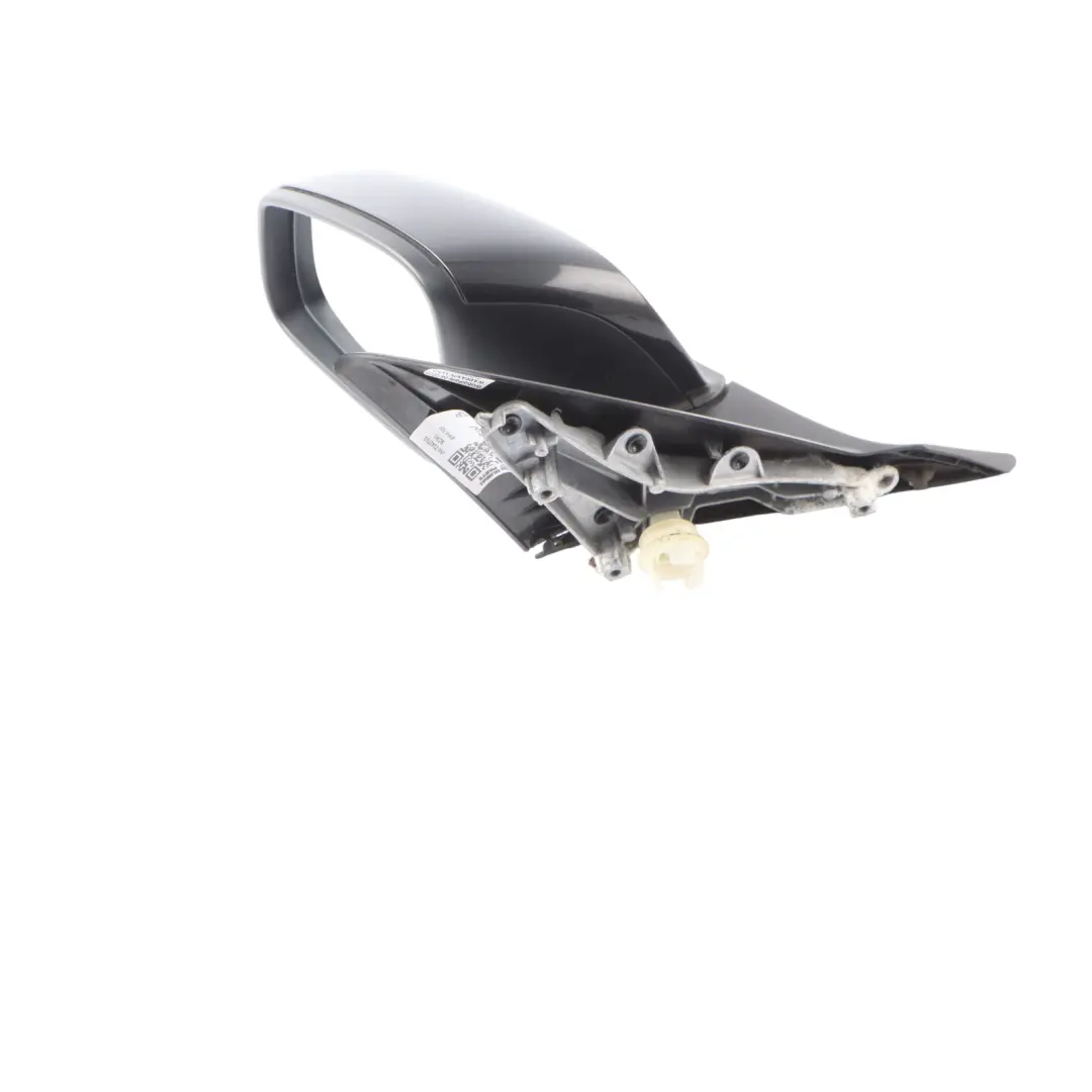 BMW F20 Wing Mirror Heated Door Left N/S Outside 6 Pins Schwarz 2 Black - 668