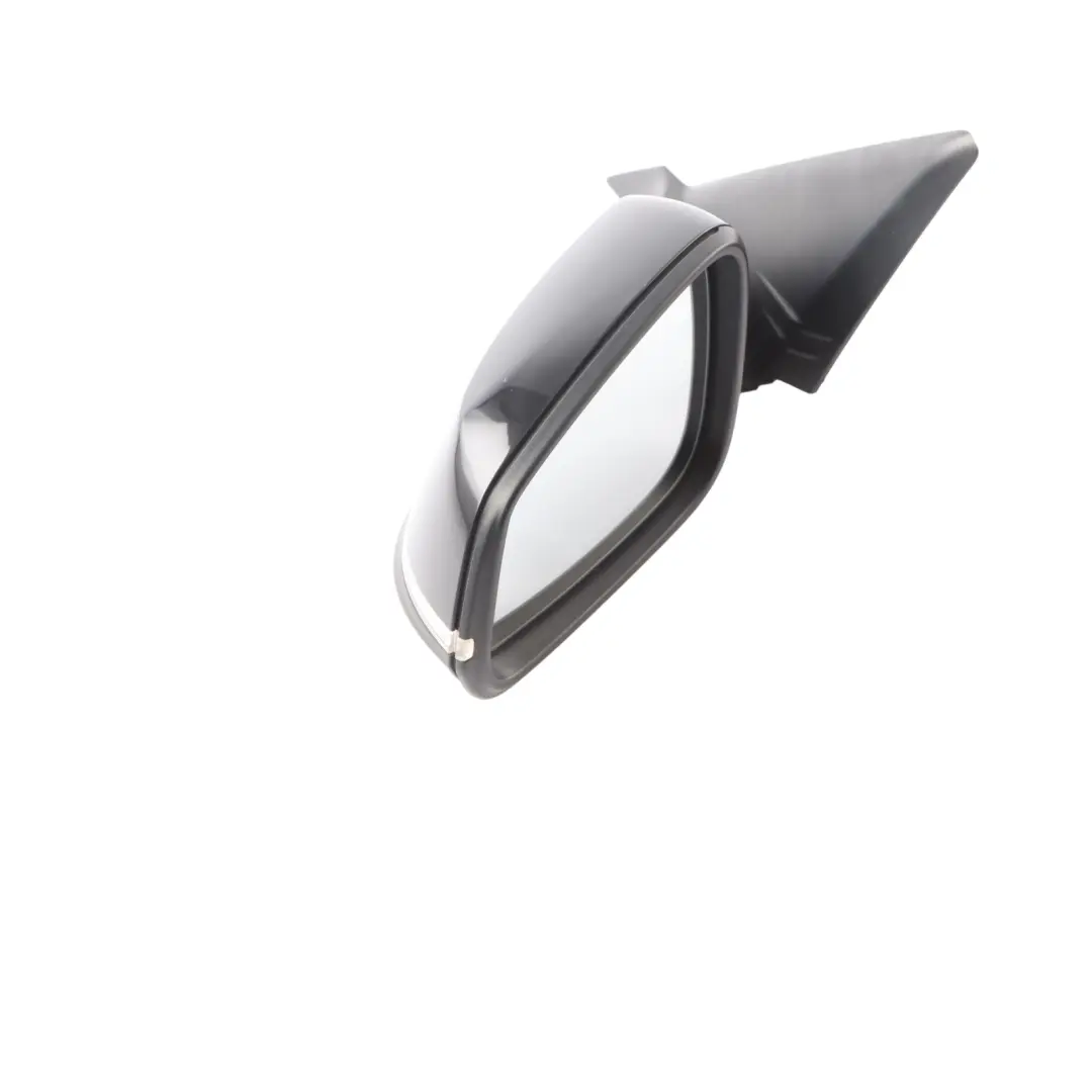 BMW F20 Wing Mirror Heated Door Left N/S Outside 6 Pins Schwarz 2 Black - 668