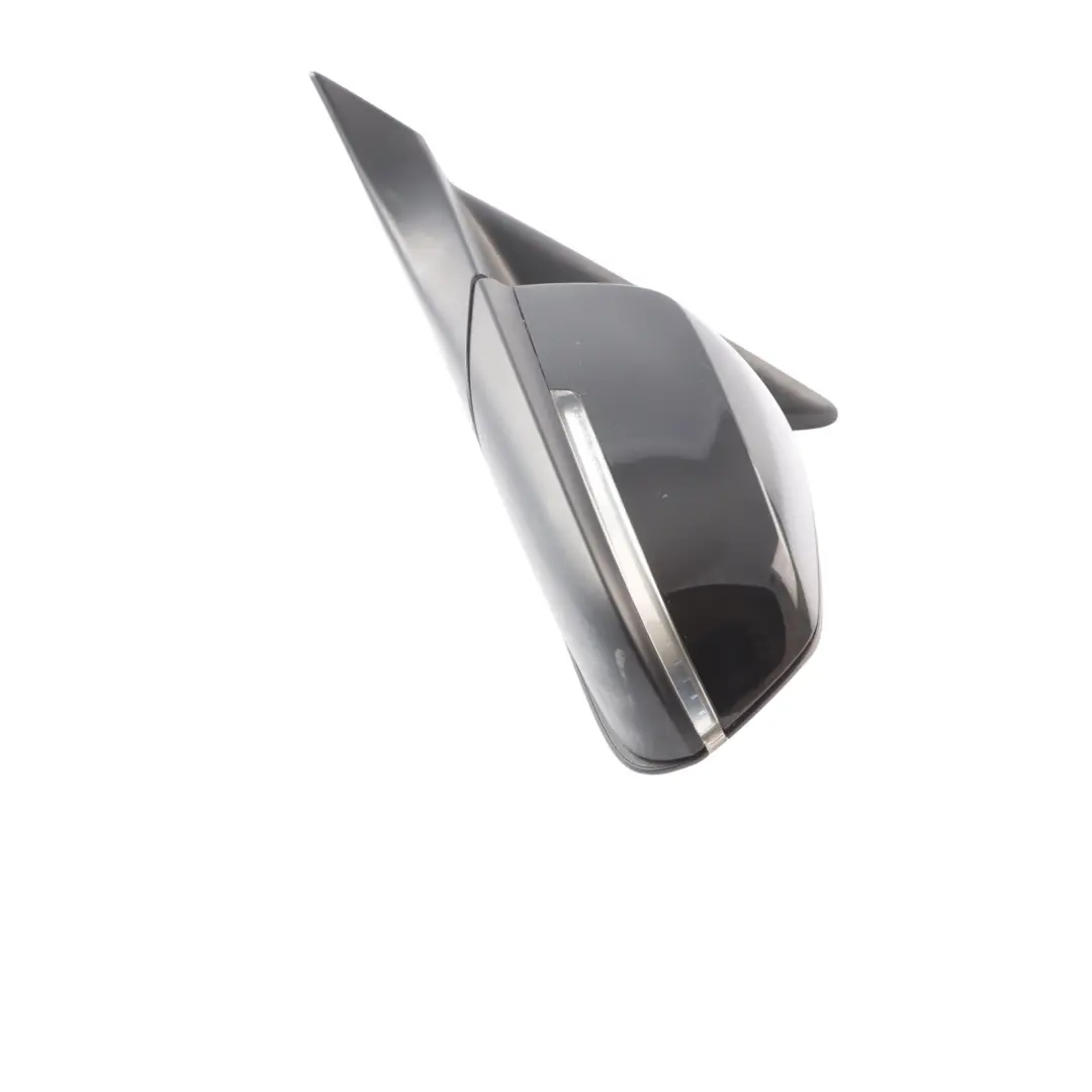 BMW F20 Wing Mirror Heated Door Left N/S Outside 6 Pins Schwarz 2 Black - 668