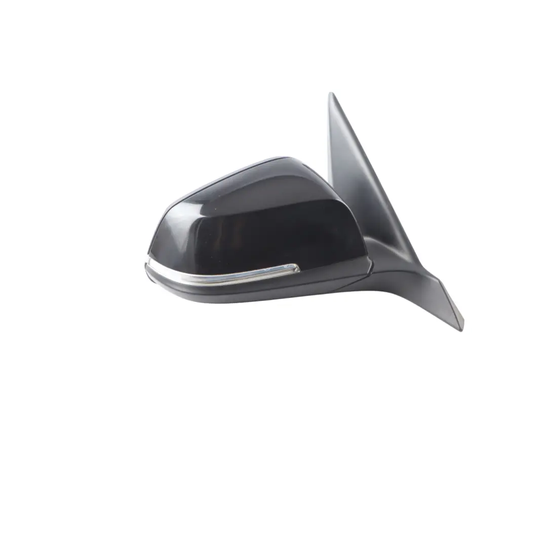 BMW F20 Heated Right Door Wing Mirror O/S Outside Black 7242704