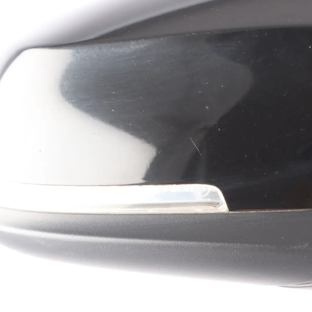 BMW F20 Heated Right Door Wing Mirror O/S Outside Black 7242704