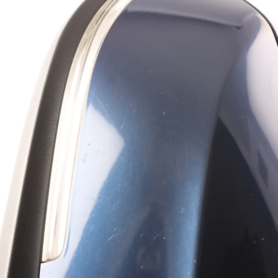 BMW F20 LCI Heated Right Wing Mirror O/S Tiefseeblau Deep Sea Blue - A76