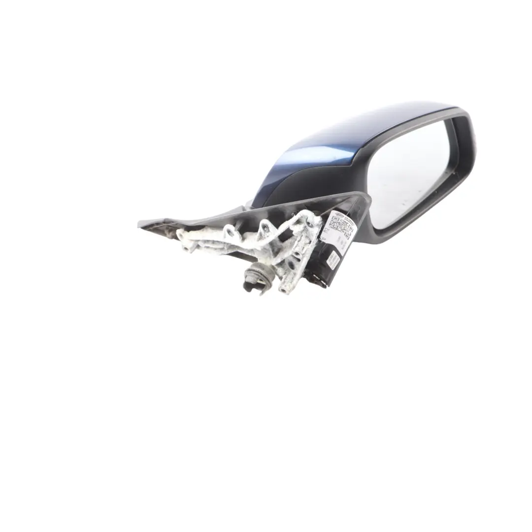 BMW F20 LCI Heated Right Wing Mirror O/S Tiefseeblau Deep Sea Blue - A76