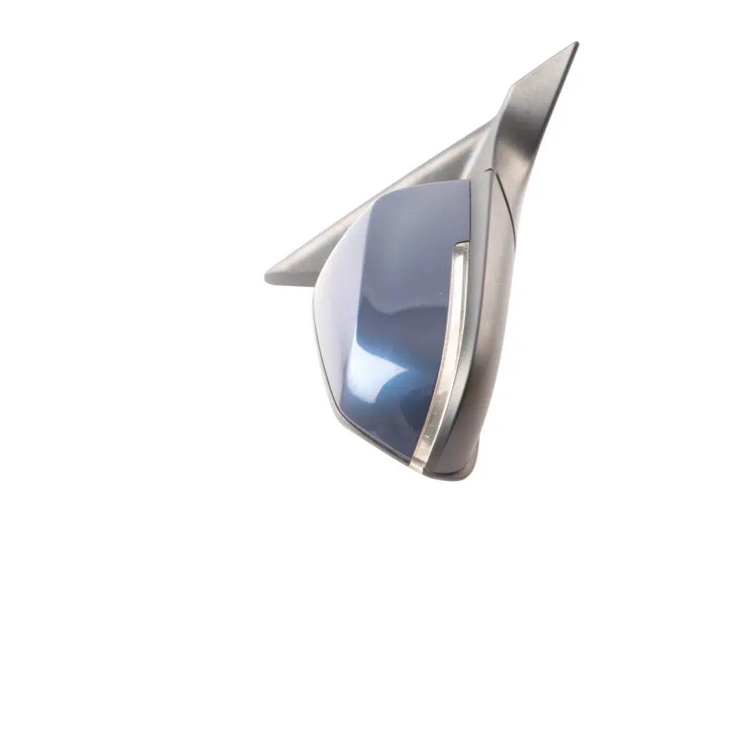 BMW F20 LCI Heated Right Wing Mirror O/S Tiefseeblau Deep Sea Blue - A76