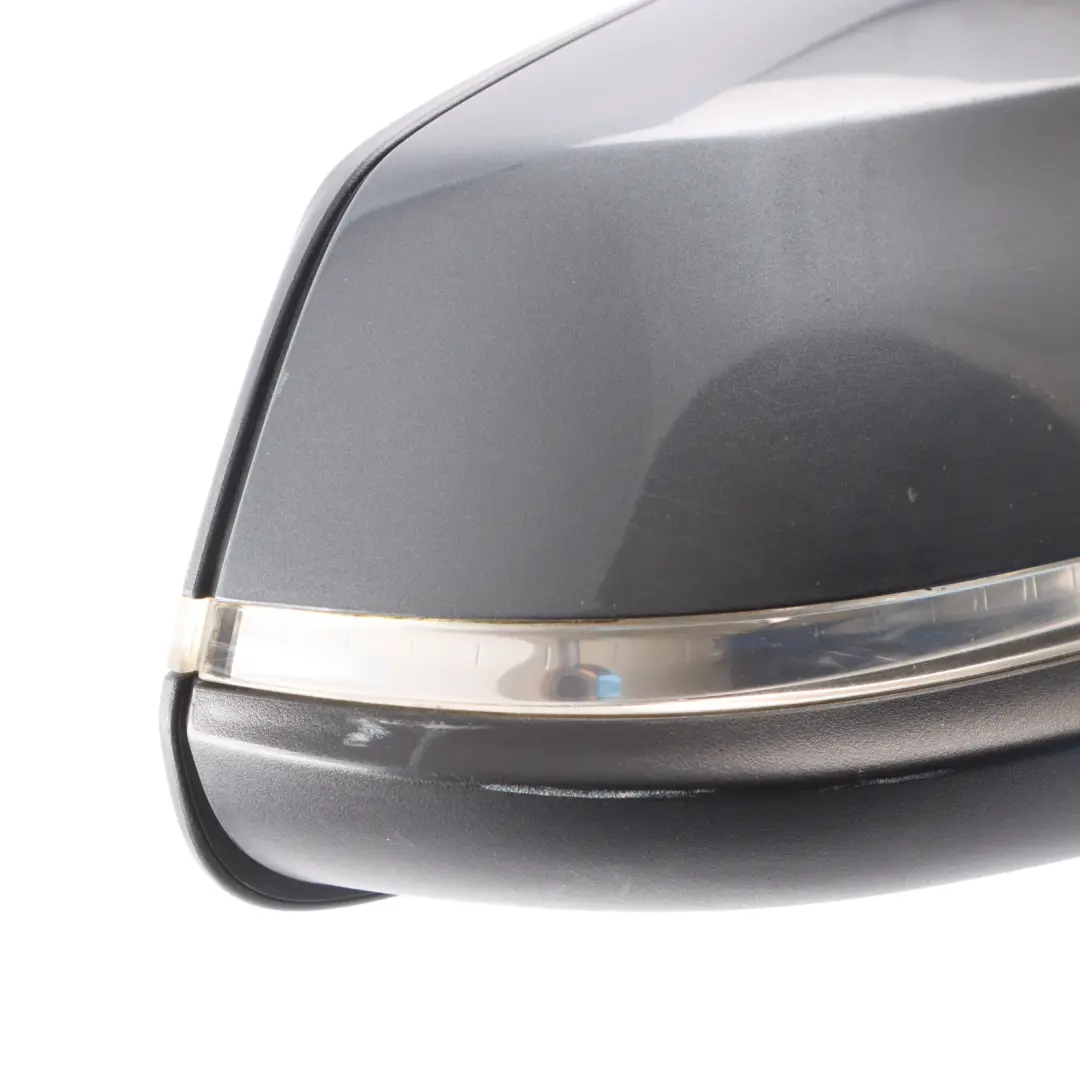 Wing Mirror BMW F20 Right O/S Door Outside Heated 6 Pins Mineral Grey B39
