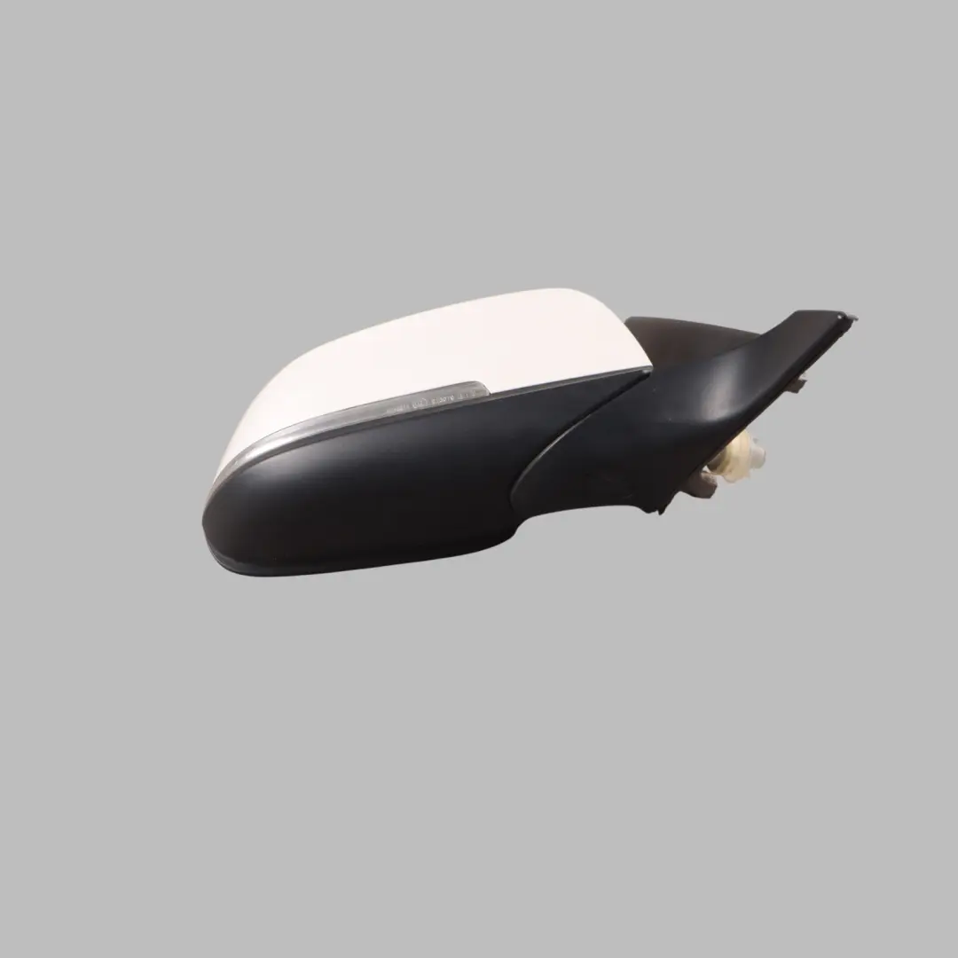 BMW F20 Door Wing Mirror Right O/S Outside Mineralweiss Mineral White A96