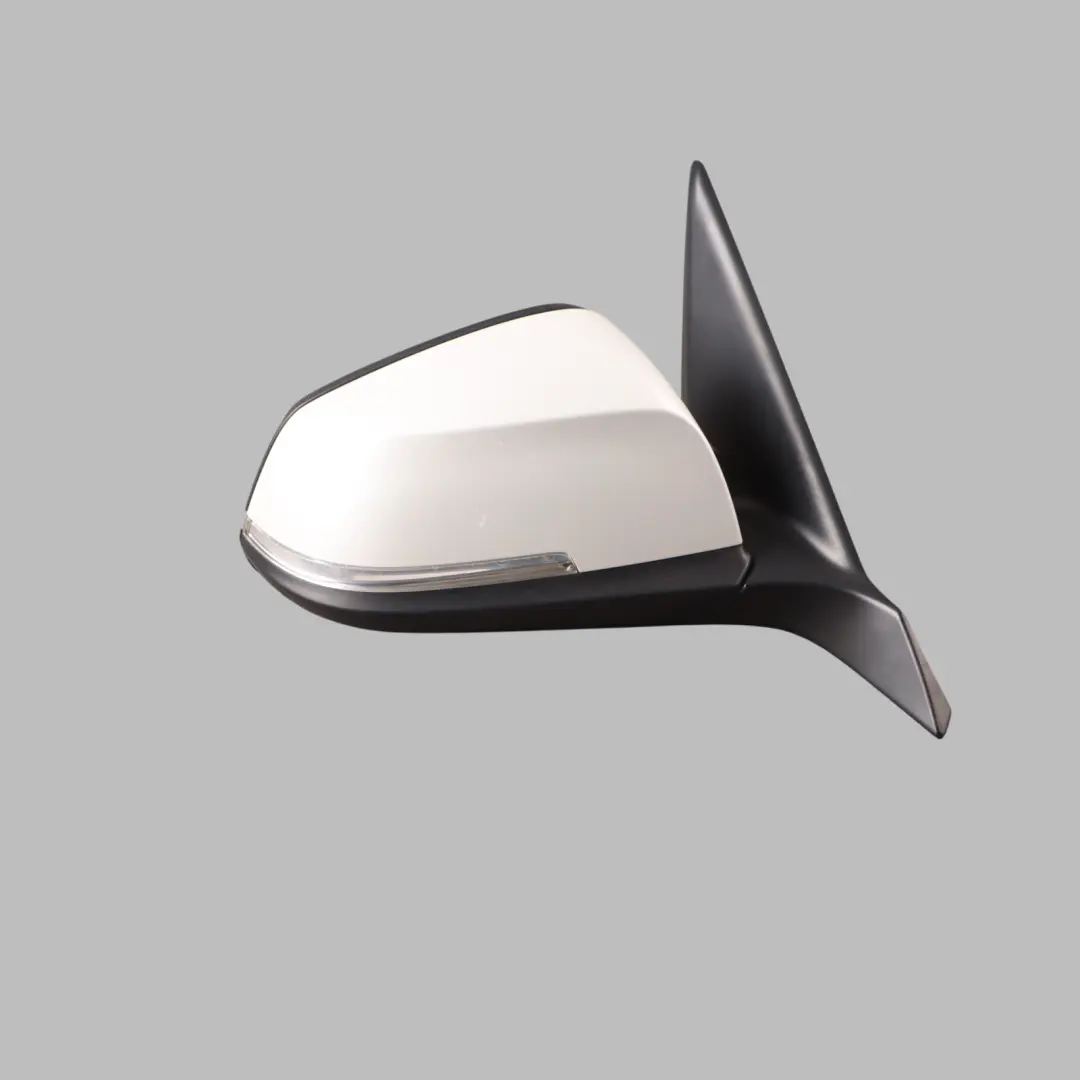 BMW F20 Door Wing Mirror Right O/S Outside Mineralweiss Mineral White A96