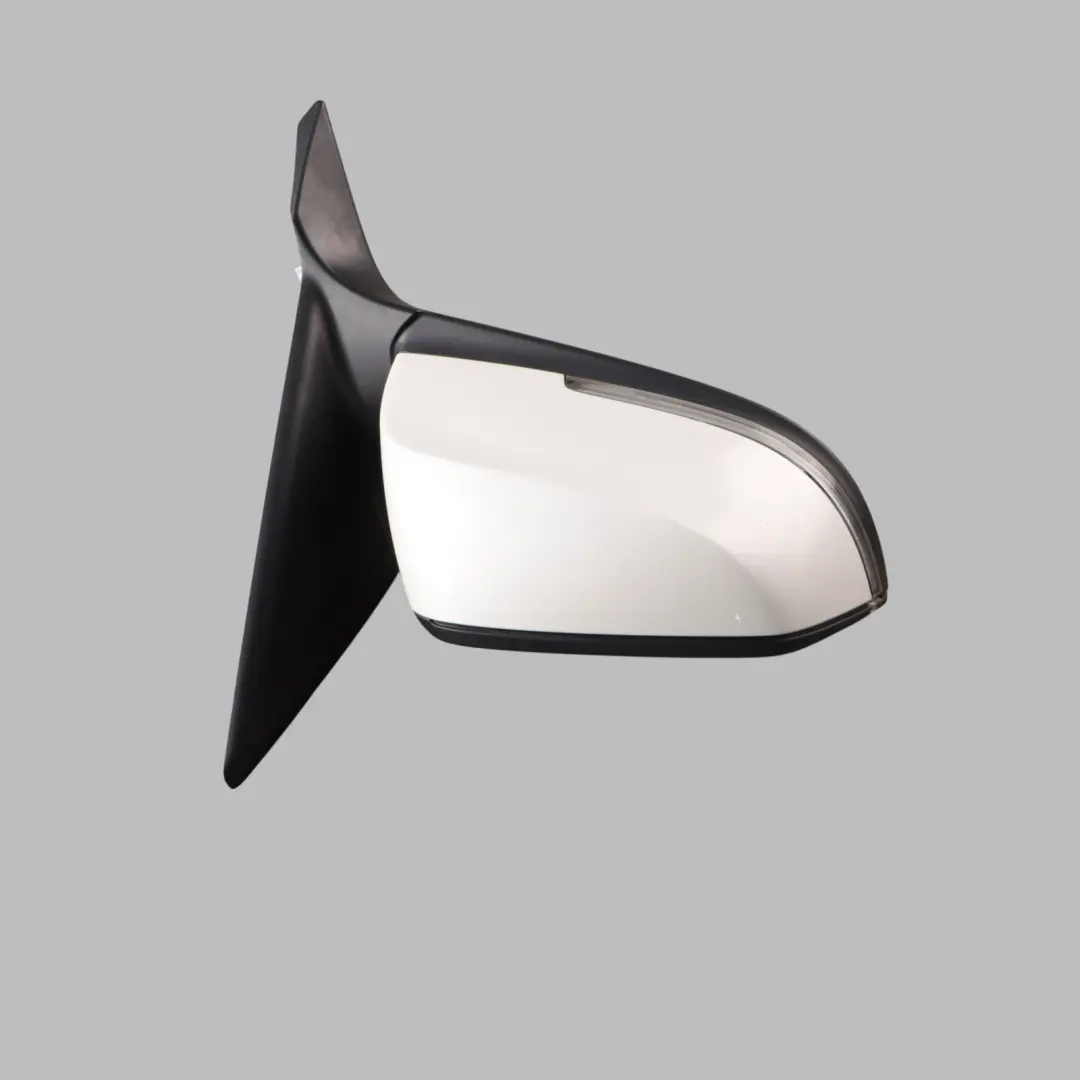 BMW F20 Door Wing Mirror Right O/S Outside Mineralweiss Mineral White A96