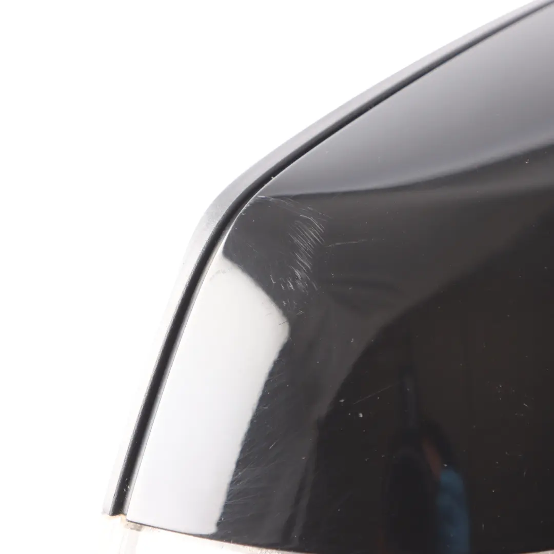 BMW F20 LCI Heated Wing Mirror Door Right O/S Outside Schwarz 2 Black 668
