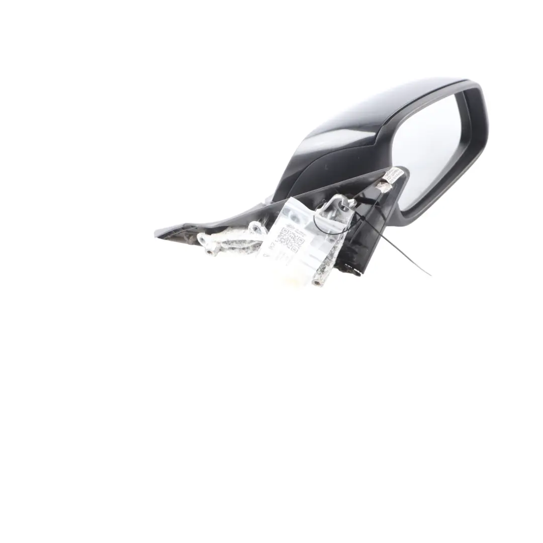 BMW F20 LCI Heated Wing Mirror Door Right O/S Outside Schwarz 2 Black 668