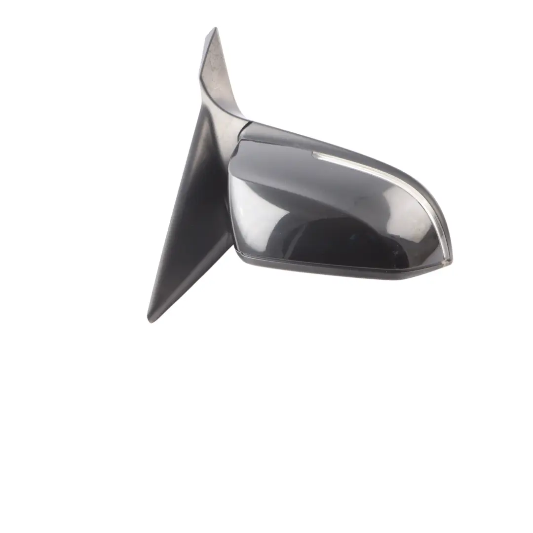 BMW F20 LCI Heated Wing Mirror Door Right O/S Outside Schwarz 2 Black 668