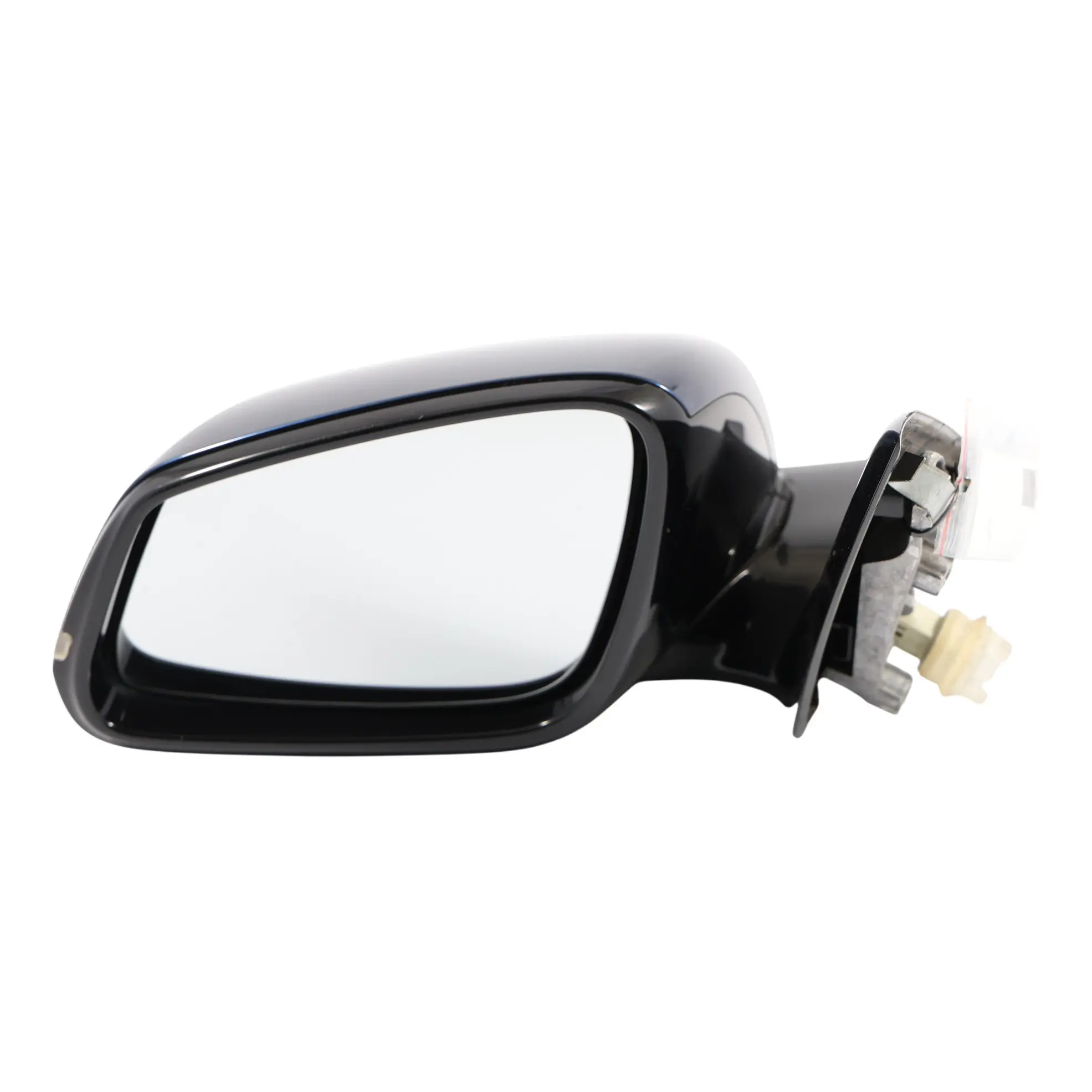 BMW F20 Wing Mirror Door Left Heated N/S High Gloss Tiefseeblau Blue - A76