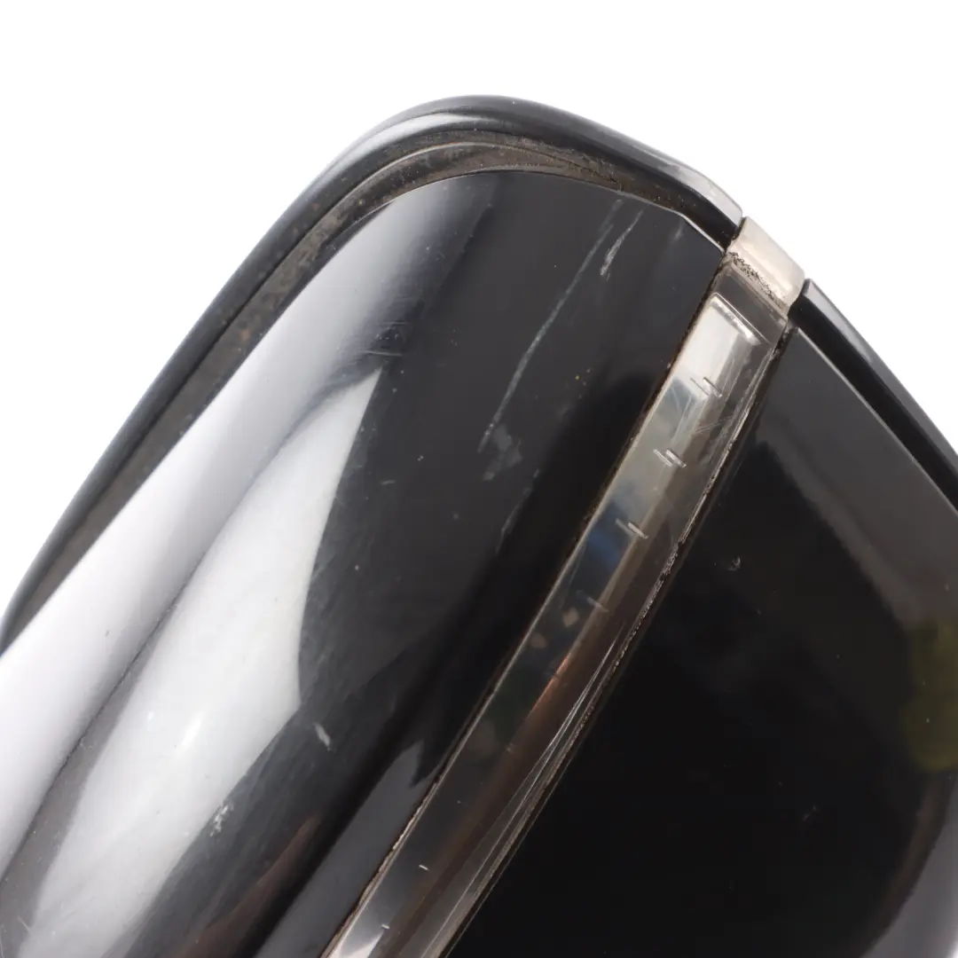 BMW F20 Wing Mirror Right O/S Heated 6 Pins High Gloss Black Sapphire - 475