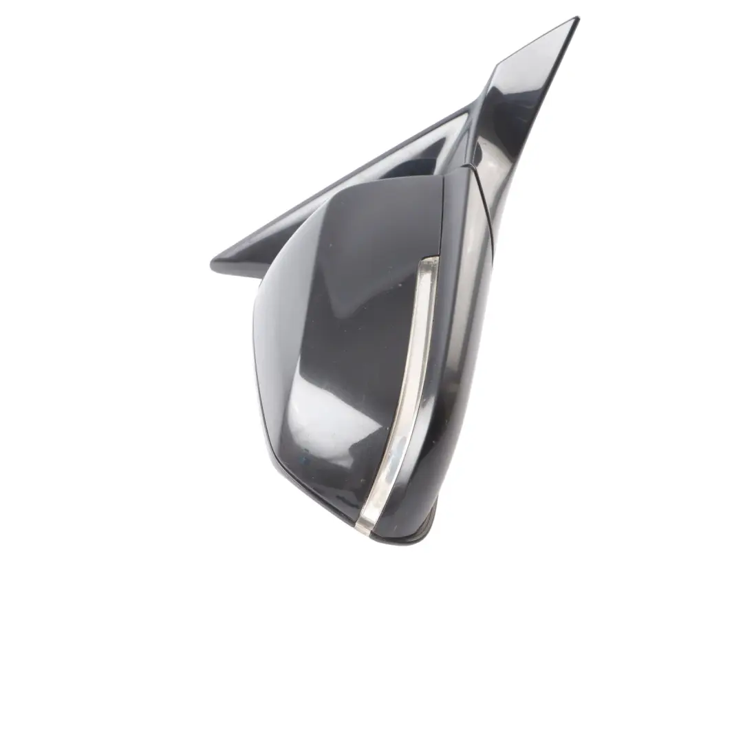 BMW F20 Wing Mirror Right O/S Heated 6 Pins High Gloss Black Sapphire - 475
