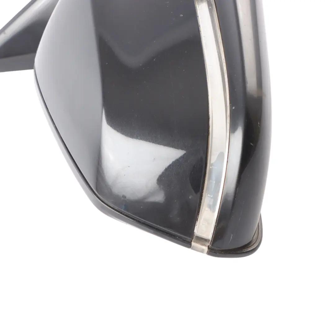 BMW F20 Wing Mirror Right O/S Heated 6 Pins High Gloss Black Sapphire - 475