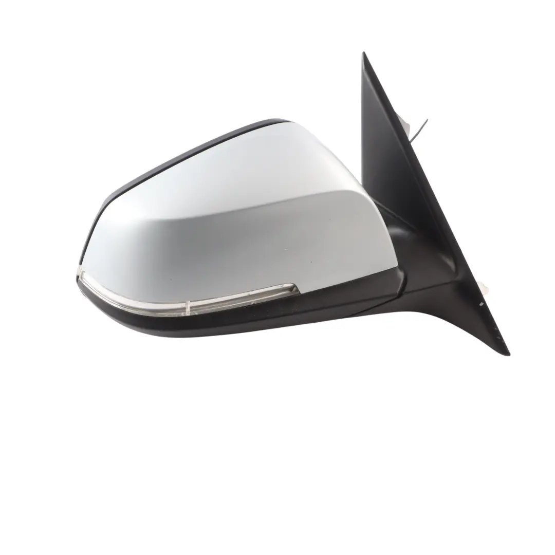 Wing Mirror BMW F30 F31 Heated Right Door O/S Glacier Silver Metallic A83 6 Pins