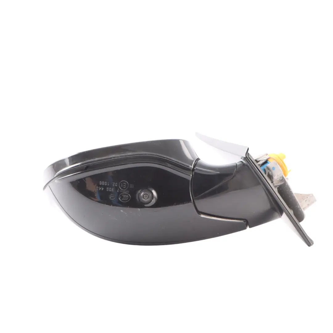 BMW F25 Wing Mirror Heated 6 Pins Right O/S Carbon Schwarz - 416