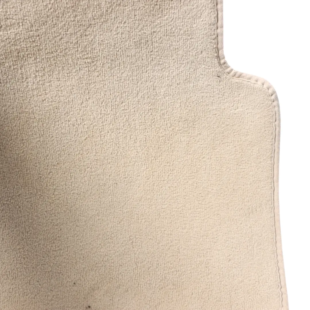 BMW E90 Floor Mats Set Interior Front Rear Floor Mat Cloth Trim Cover Beige