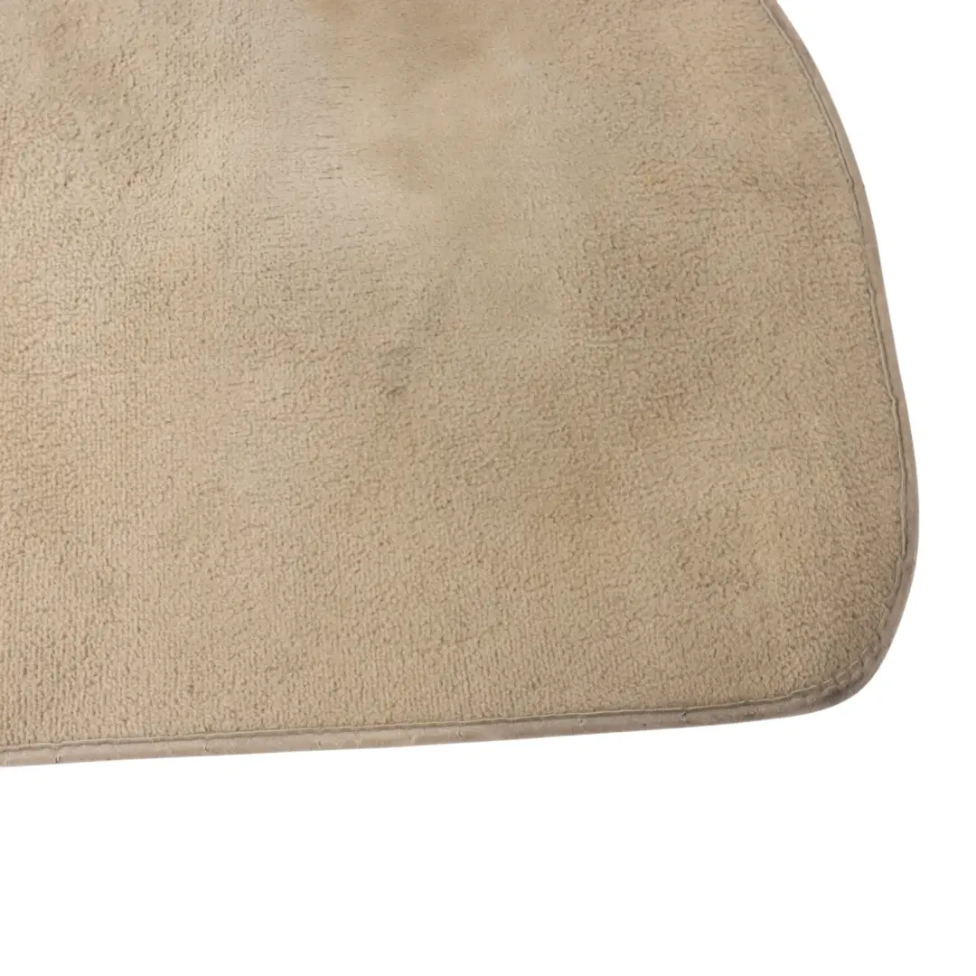 BMW E90 Floor Mats Set Interior Front Rear Floor Mat Cloth Trim Cover Beige