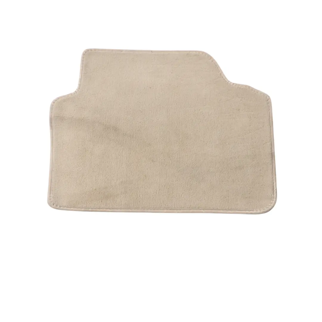 BMW E90 Floor Mats Set Interior Front Rear Floor Mat Cloth Trim Cover Beige