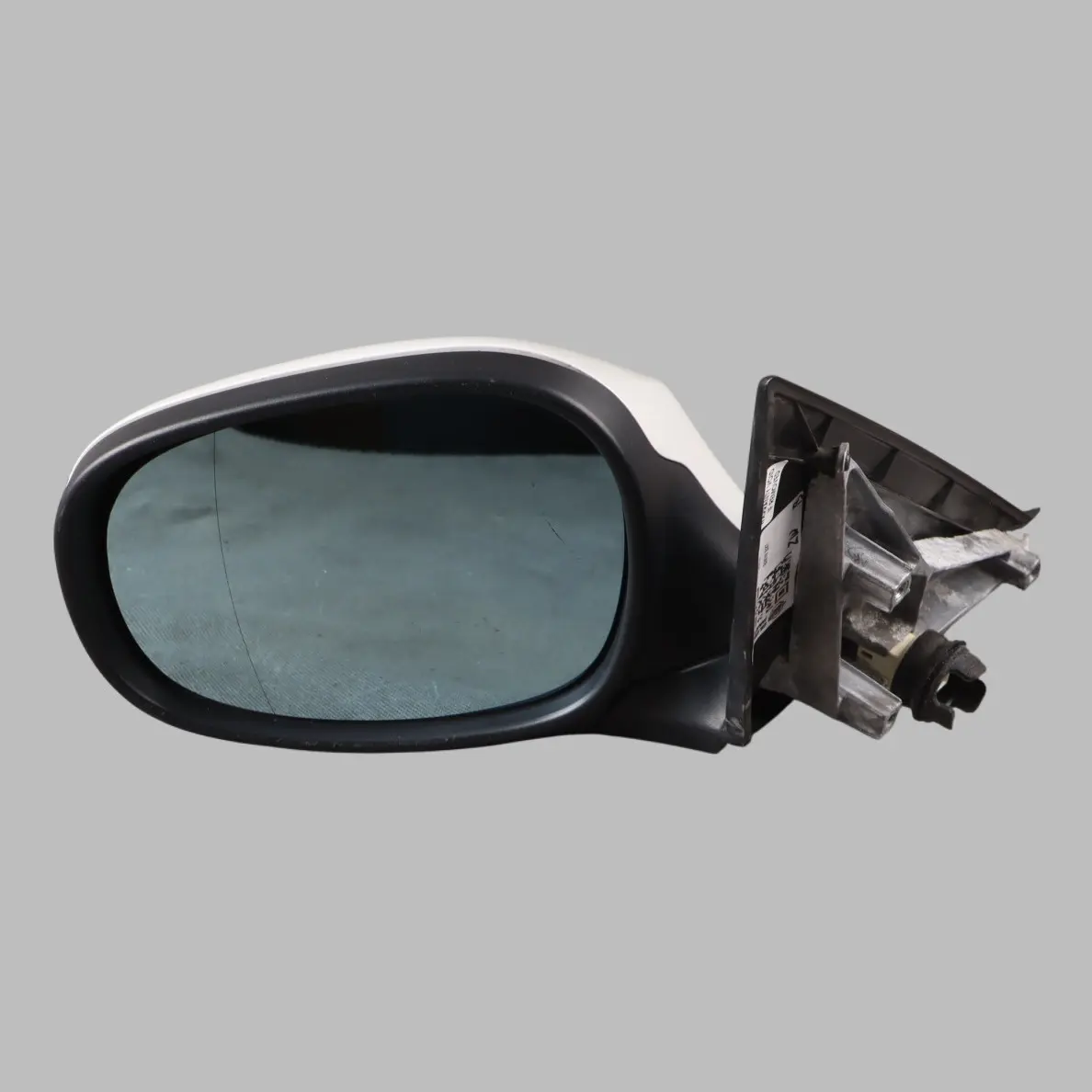 BMW E87 LCI Heated Wing Mirror Left Door N/S 5 Pin Alpinweiss 3 White - 300
