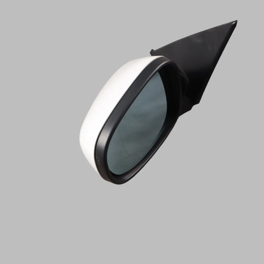 BMW E87 LCI Heated Wing Mirror Left Door N/S 5 Pin Alpinweiss 3 White - 300