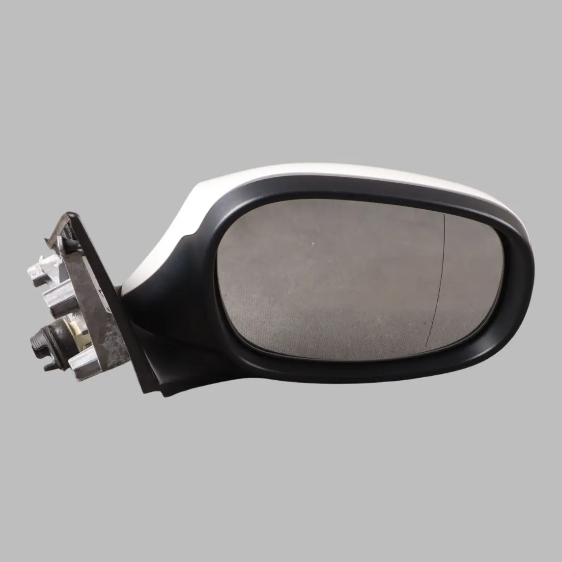 BMW E87 LCI Wing Mirror Heated Right O/S 5 Pin Alpinweiss 3 Alpine White - 300