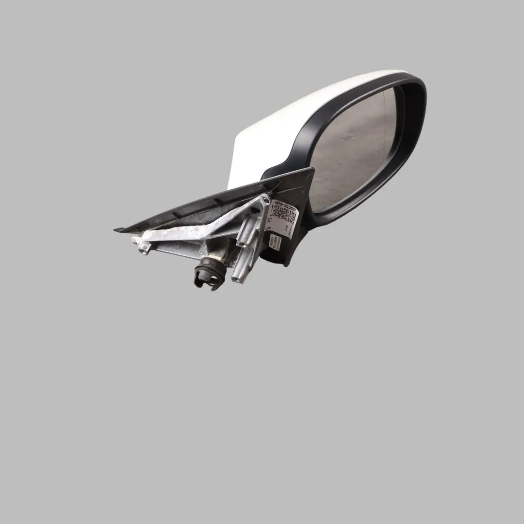 BMW E87 LCI Wing Mirror Heated Right O/S 5 Pin Alpinweiss 3 Alpine White - 300