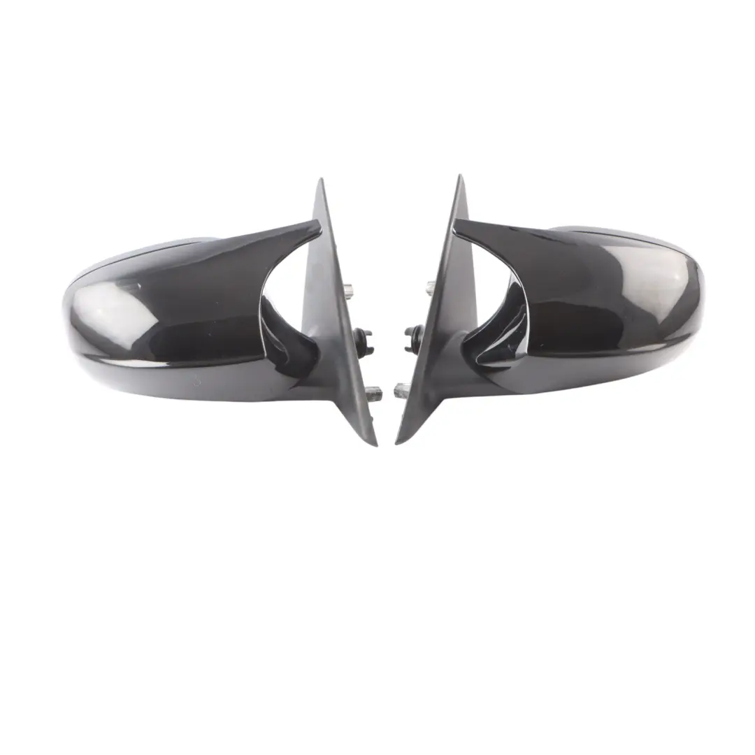 BMW E91 Exterior Left Right Door Wing Mirror N/O/S Set Black