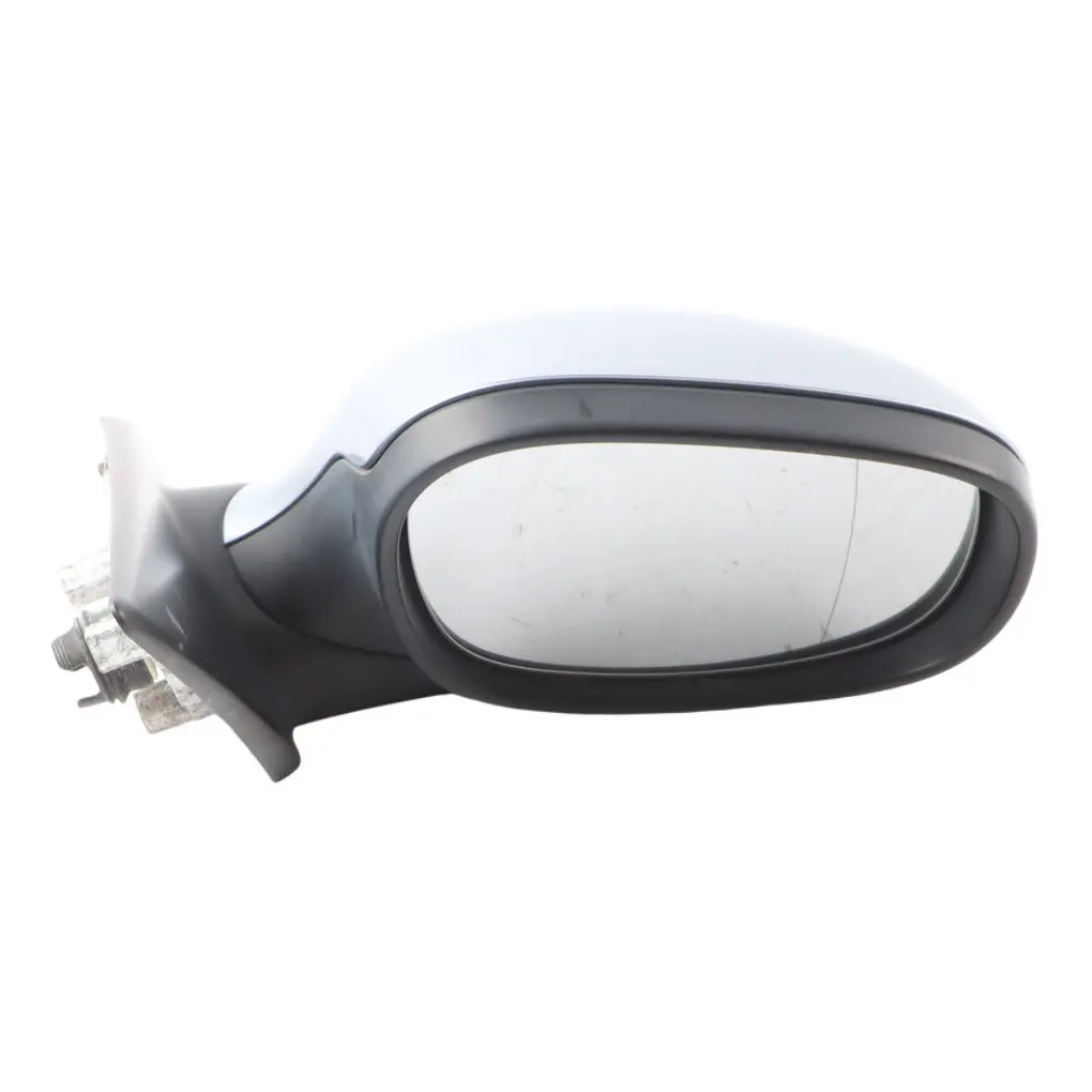 BMW 3 Series 3 E90 E91 LCI Heated Right Wing Mirror O/S Blue Water Metallic 896