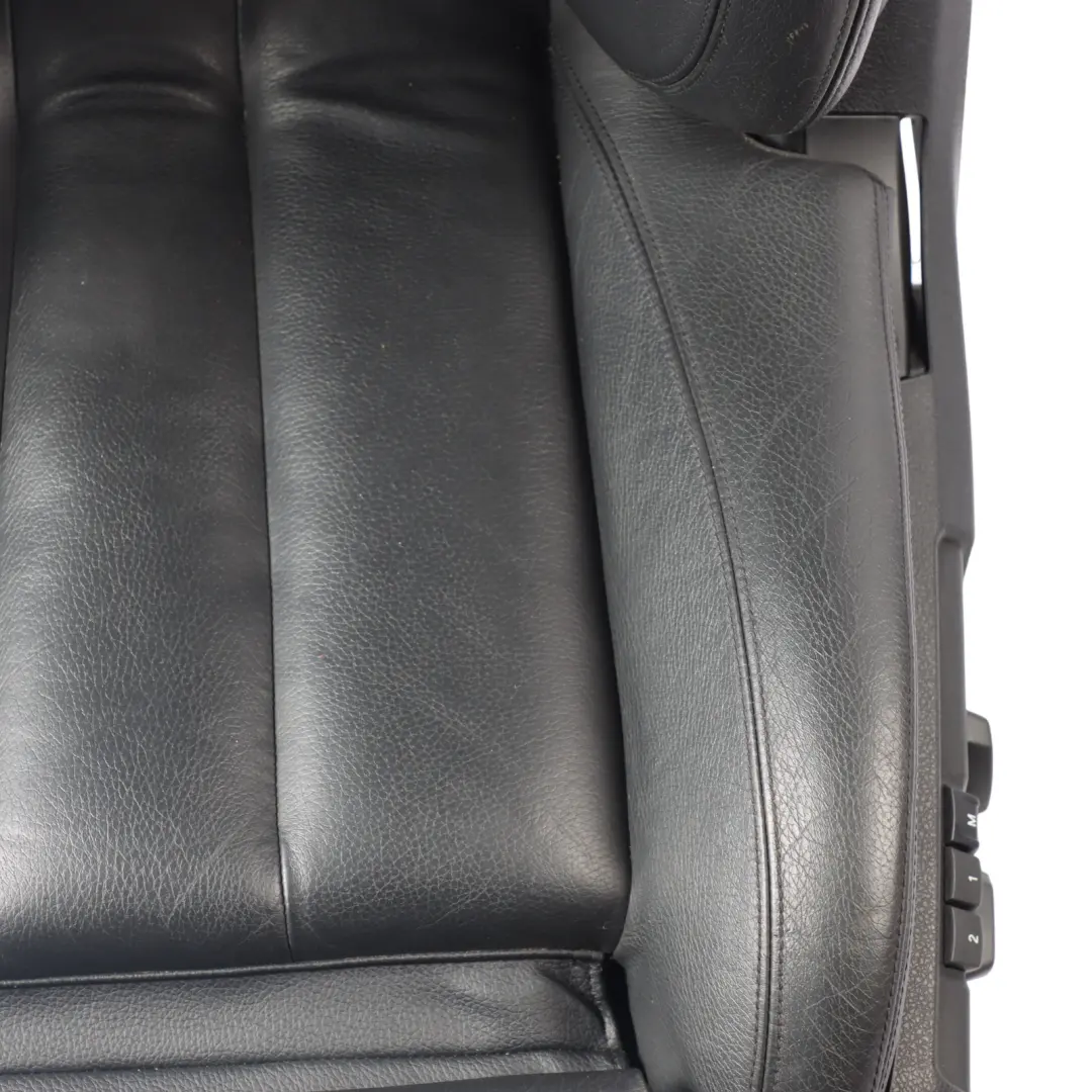 Siège Avant BMW F12 F13 M-Sport Chauffé Gauche Cuir Mémoire noire Dakota