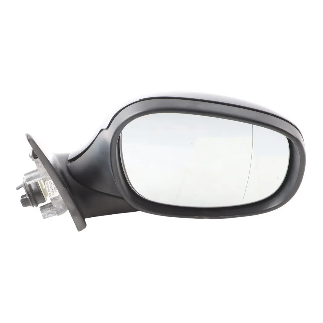 BMW E90 LCI M Sport Power Fold Right Wing Mirror O/S Black Sapphire 7282586