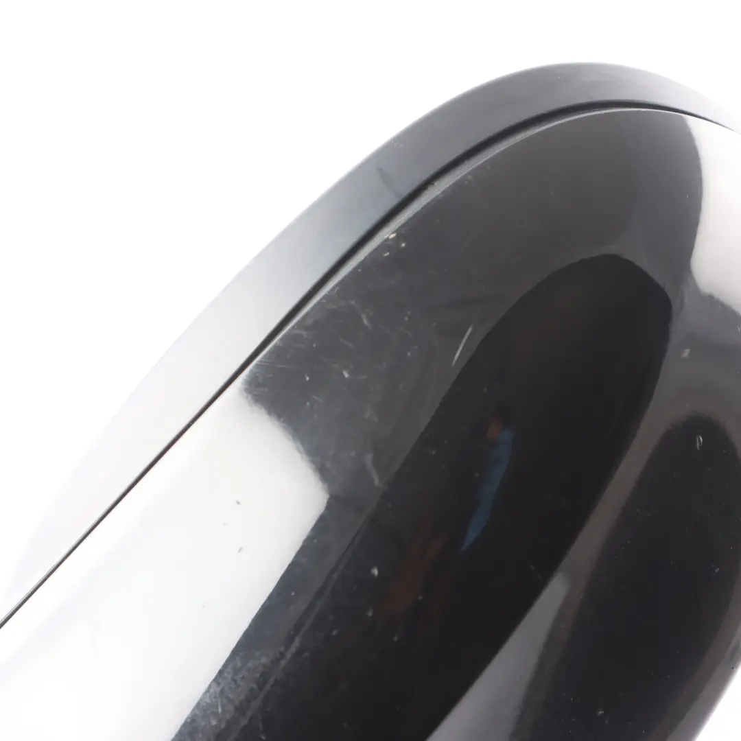 BMW E90 LCI M Sport Power Fold Right Wing Mirror O/S Black Sapphire 7282586