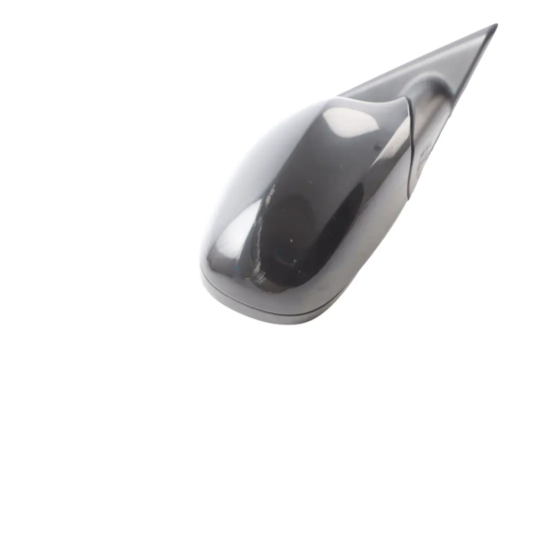 BMW E90 LCI M Sport Power Fold Right Wing Mirror O/S Black Sapphire 7282586